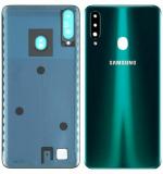 Imbi Green Plastic Back Panel For Samsung A20S