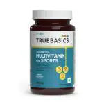 TrueBasics Advanced Multivitamin For Sports & Fitness, 90 Multivitamin Tablets, with Amino Acid, Energy, Antioxidant, & Immunity Blends, 24 Vitamins & Minerals, for Immunity & Energy