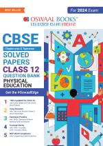 Oswaal CBSE Chapterwise & Topicwise Question Bank Class 12 Physical Education Book (For 2023-24 Exam)
