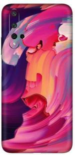 aadia Huawei Honor 20 Matte Vinyl Textures Printed Mobile Skin Sticker with Scratch Resistant Lamination