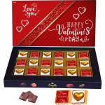 Expelite Valentines Chocolate Gift For Gf 18 Chocolate Valentine Gift For Boyfriend Bars (18 Units)