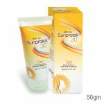 Salve Sunprotek Matte Look Sunscreen SPF30 PA+++ For Oily or Acne prone skin, Paraben & Sulphate free For Women And Men-50gm