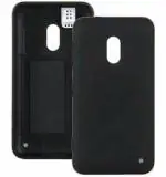 Imbi Black Plastic Back Panel For Nokia Lumia 620