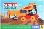 PEACOCK Kinder Blocks Aeroplane And Helicopter Set, Multicolor