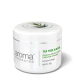Aroma Treasures Tea Tree Aloe Gel for Acne / Pimples & oily skin (50 gm)
