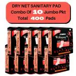 Stayzy Dry Net Maxi Jumbo Sanitary Napkin Pad With Panty Liner 320 mm (50 Pcs) XXL
