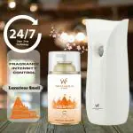 Wattle Castillo Automatic Air Freshener Spray Machine 01+ Kesari Refill - 265ml