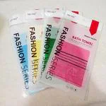 WBC WORLDBEAUTYCARE 4 Pcs Korean Exfoliating Bath Washcloth - Korean Style Exfoliating Mitt Korean Style Scrubbing Cloth Bath Body Exfoliating Scrub Towel for Removing Skin Clean Dry Skin Cell