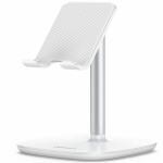 UGREEN 60343, Desktop Adjustable Phone Stand With Aluminum Weighted Base (Silvery)