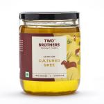 Two Brothers Organic Farms - A2 Ghee (500 ml) | Cultured Cow Desi Ghee | Curd-Churned Bilona Ghee