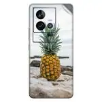 GADGETSWRAP Printed Vinyl Skin Sticker for Vivo iQoo 11 (5G) - Pineapple Rocks Beach