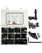 Epi-Torque High Tensile Allen Bolts Dia M5 Assorted Lengths 8MM-30MM with Plastic Box Assortment (Pack of 456)