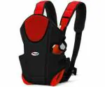 Chinmay Kids Black Red Baby Carrier Bag in 3-in-1 Ergonomic Adjustable Sling Kangaroo Design with Carrying Basket for Front & Back Use for Infant Child and Mother Travel Baby Carrier Baby Carrier