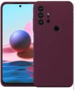 Newselect Motorola Moto G10 Power, Motorola Moto G30 Maroon Rubber Back Cover