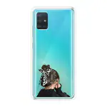 Emble Designer Clear Tranperant Silicone Case For Samsung A51-Design A6 ( TPU | Soft , Samsung A51| Multicolor )