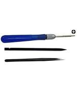 PagKis Screwdriver for Opening Back Panel of MacBook Pro Non-Retina Models with Spudger & ESD Safe Tweezer
