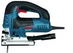 Bosch GST 150 BCE Heavy Duty Electric Jigsaw, SDS, 780W, 3,100 spm, 150 mm, 4m Cable, 2.7 kg, Bosch Click & Clean System, Speed Selection, Guard, Glide Shoe + 3 Bosch Saw Blades, Case, 1 Year Warranty