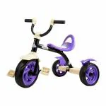 TUMBLR Alpha Kids Tricycle with Eva Wheels | Age Group 18 Months to 5 Years | 98% Assembled Tricylce First Time in India| Lavender