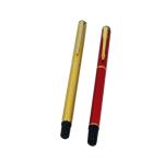 Auteur 801 Multicolor Metal Blue Ink Ball Pen (Pack Of 2)