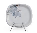 Evaware International Melamine Plates For Serving Melamine Dinnerware Set of 6 pcs Modern Plates