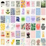 Craft Qila DP Vol 2 Pack of 54 Aesthetic Wall Collage Kit, Girl Room Decor, Dorm Decor, Photo Collage Kit, Wall Collage