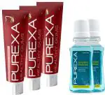 Purexa Healthy Gums Toothpaste And Antioxidant Mouthrinse (Pack of 5)