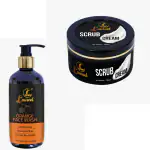 Laurvel Orange Facewash 250ml & Scrub Cream 100gm