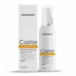AromaMusk USDA Organic 100% Pure Cold Pressed Castor Oil For Hair And Skin, 100ml