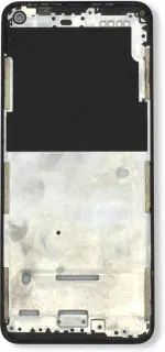 FRIENDZZWORLD Black Plastic Front Panel For Tecno Pova Ld7