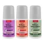 Sirona Underarm Roll On Deodorant, Removes Odour & Long Lasting, Set of 3 - Floral Fresh, Citrus Cheer & Oud Allure