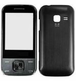 Imbi Black Plastic Full Panel For Samsung C3752 Duos
