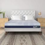 Durfi Hempseed Grey Memory Foam Natural Oil Certified Bed Mattress Double Size 72x42x8 inch