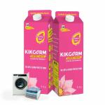 KIKGERM Naturally Best FRONT LOAD Liquid Detergent | No Harmful Chemicals | New & Shiny Clothes | 1.1L X 2 SUPER SAVER (2200ML)