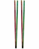 Rack Jack premium luxury stainless steel chopsticks - 2 pairs - rainbow