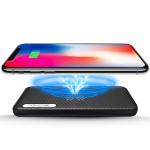 Powerup stay charged Fast and Wireless Charging Black 10000 mAh Power Bank with Dual USB Port