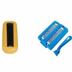 Vararo Unbreakable Carpet Cleaner Plastic Crumb Sweeper Single and Double Roller Dirt Cleaning Brush