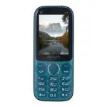 Giva 204 Dual Sim Mobile With 2.4 Inch LCD Display Big Battery And Multi Language Support- Blue