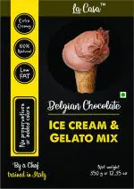 La Casa Belgian Chocolate Gelato And Ice-Cream Mix 350 Gm