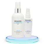 Set Of Miguhara Hyalucollagen Moisture Toner 120Ml + Hyalucollagen Essence Mist 80Ml Collagen+Hyaluronic Acid | Propolis Extract + 20 Plant Herbs | Premium Korean Skincare