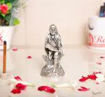KridayKraft Shirdi Sai Baba Statue Idol Showpiece for Car Dashboard & Home,Office,Table Decorative Gift Article,Religious Showpiece