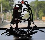 WOZZBUY Adiyogi Shiva Idol Statue for Car Dashboard | Acrylic Figurines & God Idol Decorative Showpiece