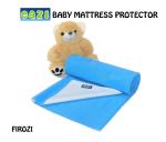 Eazi Cherry Red Waterproof Reusable Baby Quick Dry Sheet Bed Protector Sleeping Mat (L)