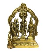 DivineTemples Gold Brass Ram Darbar Beside Suryadevta