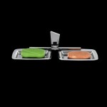 Stainless Steel Double Soap Holder for Bathroom, Soap Stands for Bathroom Wall/Soap Tray for Bath Dish Bathroom Accessories and Fittings Rust Free