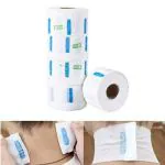 Doberyl Neck Ruffle Roll Paper Strip Tissue for Salon Beauty Barbers, White Barber Neck Strips for Hair cutting for Personal and Professional use (pack of 5)