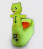 MOLTRES - DORA Baby Potty Training Toilet Seat with Removable Tray, Lid For Boy And Girl Kids (Age 6 Mths to 3 Year) Potty Seat/Potty Box (Green)