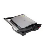 V-Guard Grillking Supreme 4 Slice 2000 Watt Multipurpose Grill (Silver & Black), BBQ & Panini/Sandwich Maker, Jumbo Capacity | Dual Non-Stick Teflon Coating | 180 Degree Flat Grill | 1 Year Warranty