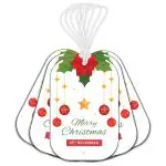Festiko 42 Pcs Christmas Gift Tags (Design 7), Xmas Santa Gift Tags For Gift Wrap