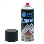 NEPROENT Leak Filler Spray Rubber Flex Repair - Point to Seal Cracks Holes Leaks Corrosion More for Indoor Or Outdoor Use Black Paint, Black Rubber Coating Spray 450 ml