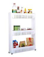 FreshDcart White Plastic Organizer Rack Shelf